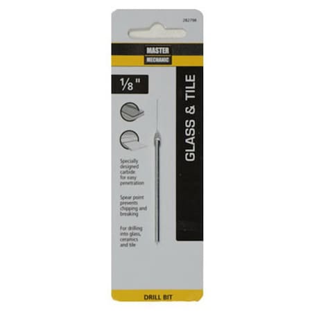 Swivel 0.125 x 2.25 in. Master Mechanic Carbide Tipped Drill Bit SW3841366